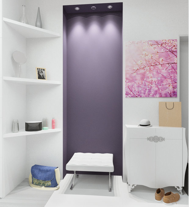 Фото из портфолио 2-х комнатная квартира в Москве  – фотографии дизайна интерьеров на INMYROOM