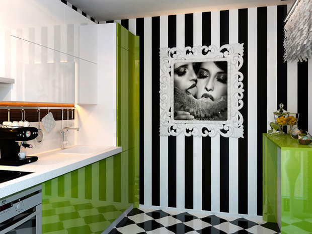 Фотография: Кухня и столовая в стиле Эклектика – фото на InMyRoom.ru