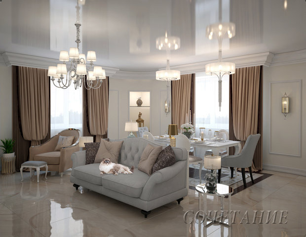 Фото из портфолио Caramel – фотографии дизайна интерьеров на INMYROOM