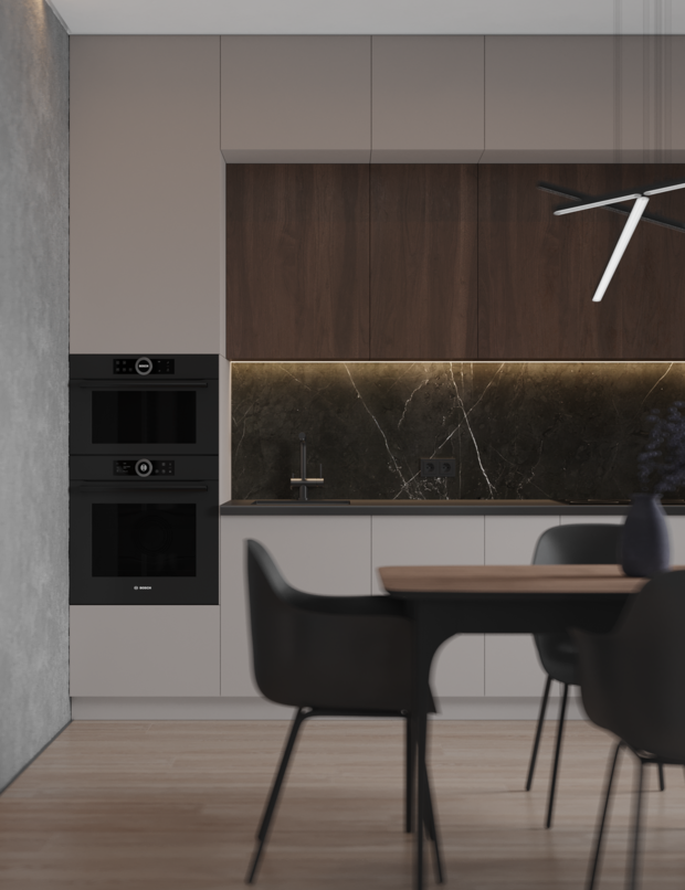 Фото из портфолио Как разместить на 43 кв.метрах  разместить 7 функциональных зон  – фотографии дизайна интерьеров на INMYROOM