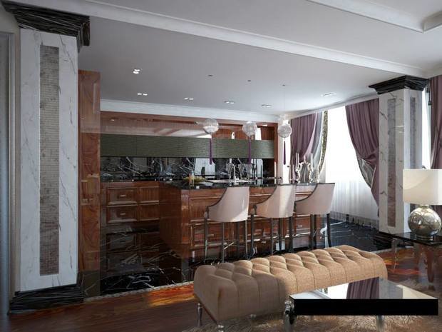 Фото из портфолио Дизайн интерьера квартир – фотографии дизайна интерьеров на INMYROOM