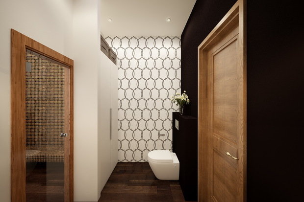 Фото из портфолио Ванная комната из травертина – фотографии дизайна интерьеров на INMYROOM