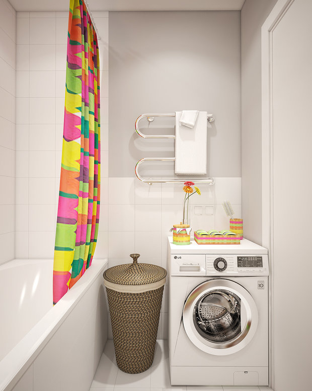 Фотография: Ванная в стиле Скандинавский – фото на INMYROOM