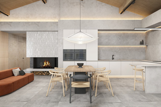 Фото из портфолио Интерьер загородного дома г. Москва – фотографии дизайна интерьеров на INMYROOM