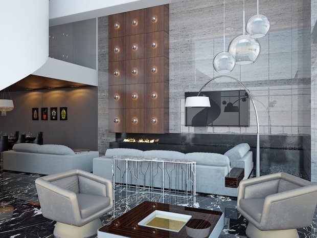 Фото из портфолио Интерьер для любителя игры в гольф – фотографии дизайна интерьеров на INMYROOM