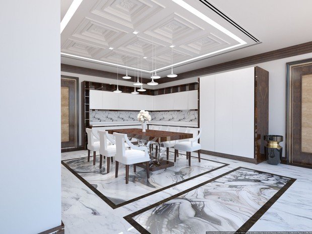 Фото из портфолио Апартаменты в Москва-Сити – фотографии дизайна интерьеров на INMYROOM