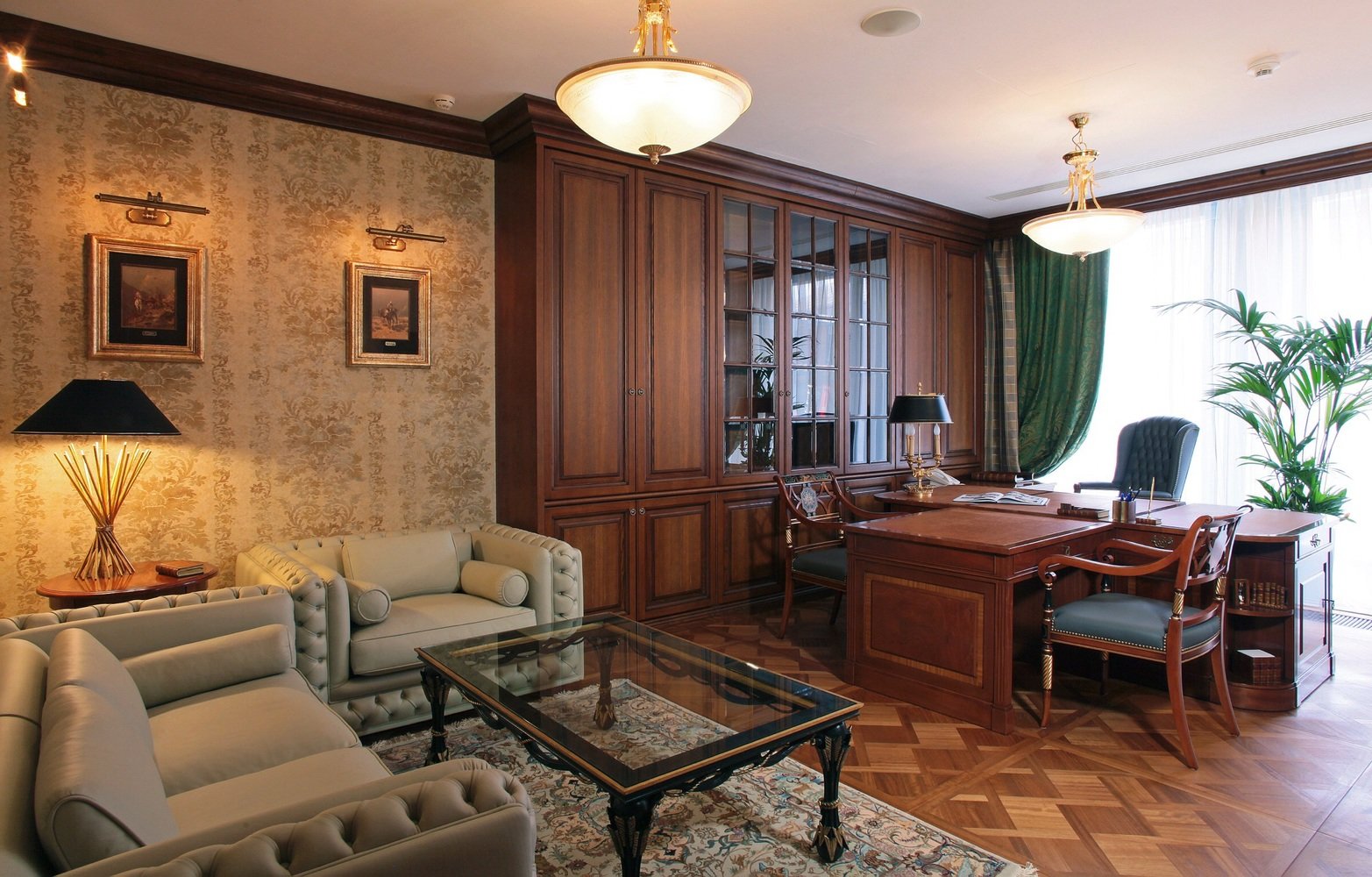 Фото из портфолио Кабинет. В классическом, английском стиле – фотографии дизайна интерьеров на INMYROOM Фото из портфолио Кабинет. В классическом, английском стиле – фотографии дизайна интерьеров на INMYROOM