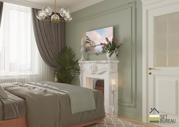 Фото из портфолио Апартаменты в Art Studio – фотографии дизайна интерьеров на INMYROOM
