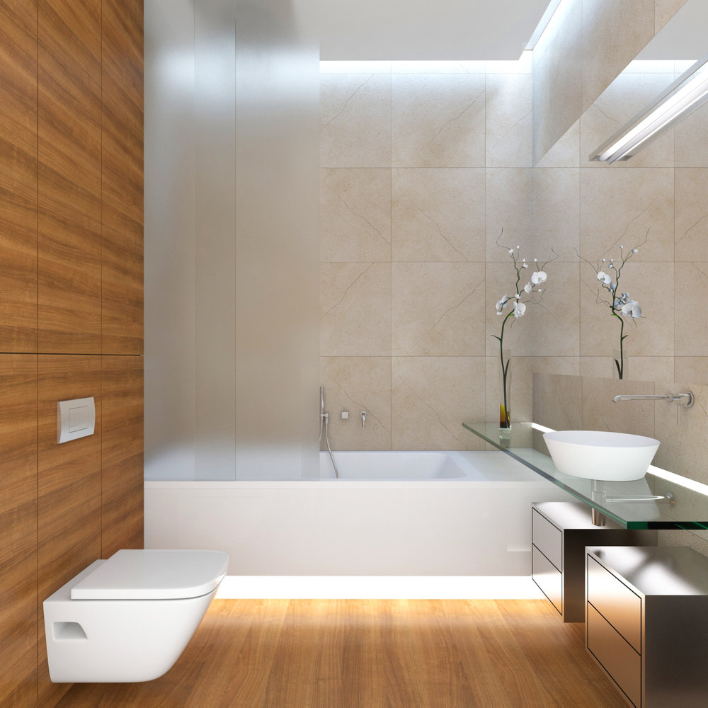 Фотография: Ванная в стиле Современный, Минимализм, Квартира, Проект недели, Санкт-Петербург, Эко, 3 комнаты, 60-90 метров, Монолитно-кирпичный, Background, ЖК «Жемчужный Фрегат» – фото на INMYROOM Фотография: Ванная в стиле Современный, Минимализм, Квартира, Проект недели, Санкт-Петербург, Эко, 3 комнаты, 60-90 метров, Монолитно-кирпичный, Background, ЖК «Жемчужный Фрегат» – фото на INMYROOM