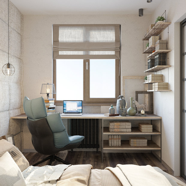 Фото из портфолио 44м2 квартира г. Москва – фотографии дизайна интерьеров на INMYROOM