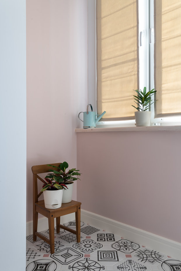 Фотография: Балкон в стиле Современный, Квартира, Проект дня, Москва, 4 и больше, Более 90 метров, Мария Гульбекян – фото на INMYROOM