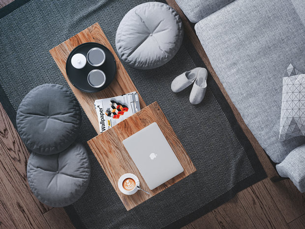 Фото из портфолио Двушка на Замшина, 46 м² – фотографии дизайна интерьеров на INMYROOM