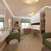 Фото из портфолио Дизайн интерьера квартиры для молодой семьи 62 м² – фотографии дизайна интерьеров на INMYROOM