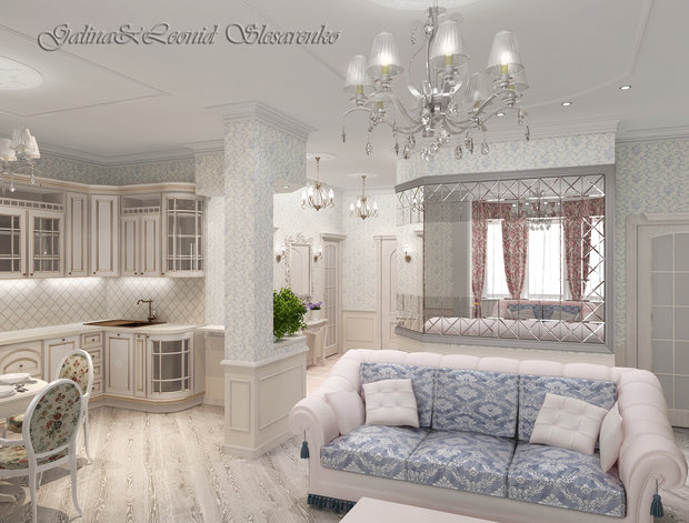 Фото из портфолио Филевский парк – фотографии дизайна интерьеров на INMYROOM