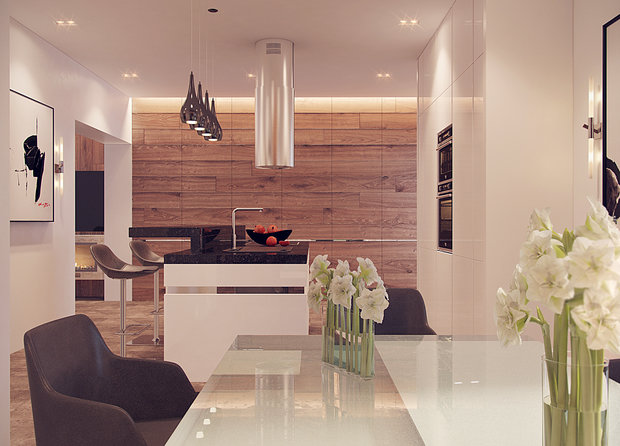 Фото из портфолио Дом в Монтевилле г. Москва – фотографии дизайна интерьеров на INMYROOM