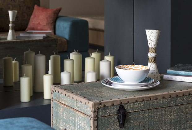 Фотография: Декор в стиле Эклектика, Современный, Квартира, Студия, Проект дня, Москва, Дарья Назаренко, Евгений Кулибаба, Сталинка, 40-60 метров – фото на INMYROOM