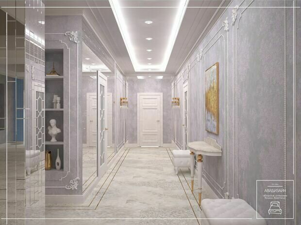 Фото из портфолио Дом в неоклассике. – фотографии дизайна интерьеров на INMYROOM