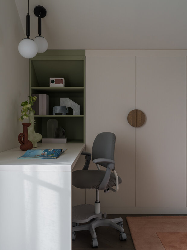 Фотография: Детская в стиле Современный, Минимализм, Скандинавский, Дом, Проект недели, Дом и дача, 4 и больше, Более 90 метров, Пушкино, Александра Чернышова – фото на INMYROOM