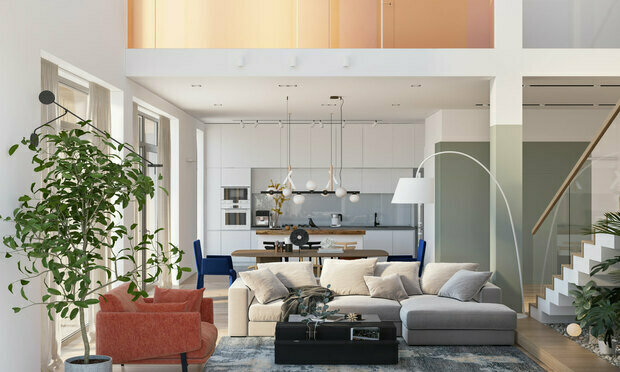 Фото из портфолио Дизайн загородного дома в Московской области – фотографии дизайна интерьеров на INMYROOM