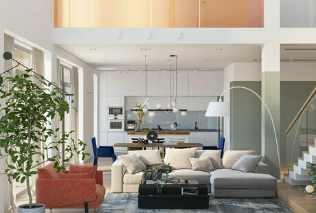 Дизайн загородного дома в Московской области