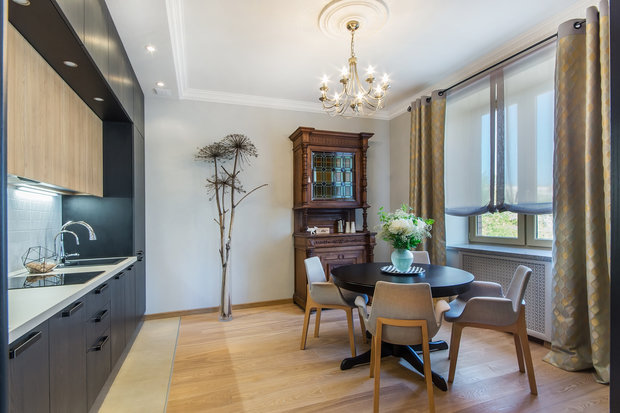 Фото из портфолио Уютная квартира – фотографии дизайна интерьеров на INMYROOM