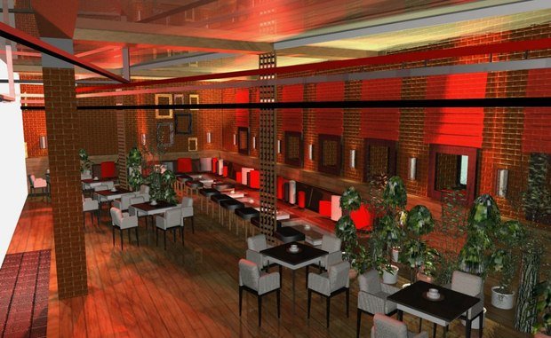 Фото из портфолио ✯ Спорт-бар(РФ) ✯ – фотографии дизайна интерьеров на INMYROOM