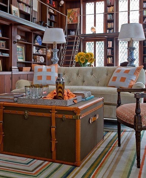 Фотография: Гостиная в стиле Прованс и Кантри, Классический, Современный – фото на INMYROOM