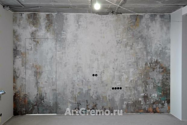 Фото из портфолио Покраска стен художественная – фотографии дизайна интерьеров на INMYROOM