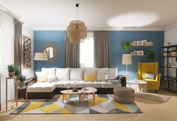 Фото из портфолио Гостиная – фотографии дизайна интерьеров на INMYROOM