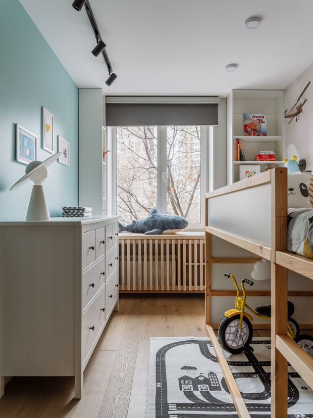 Фотография: Детская в стиле Скандинавский, Квартира, Проект недели, Москва, 3 комнаты, 40-60 метров, Carton Group – фото на INMYROOM