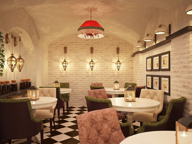 Фото из портфолио Уютная кофейня – фотографии дизайна интерьеров на INMYROOM