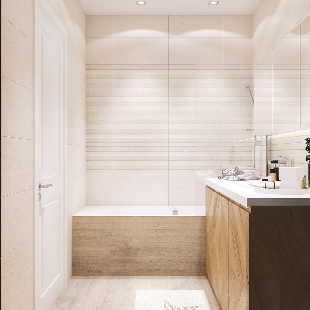 Фотография: Ванная в стиле Современный, Квартира, Проект недели, Эко, Беларусь, Минск, Блочный дом, 3 комнаты, 60-90 метров, Виктория Зазнова – фото на INMYROOM