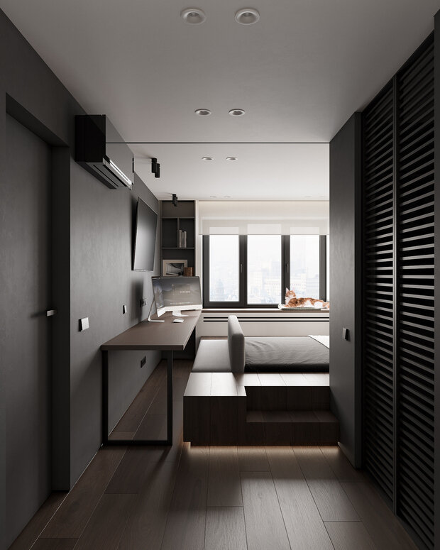 Фото из портфолио ИНТЕРЬЕР КВАРТИРЫ В ДОМОДЕДОВО – фотографии дизайна интерьеров на INMYROOM