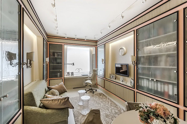 Фотография: Гостиная в стиле Классический, Современный, Кабинет, Интерьер комнат – фото на INMYROOM Фотография: Гостиная в стиле Классический, Современный, Кабинет, Интерьер комнат – фото на INMYROOM