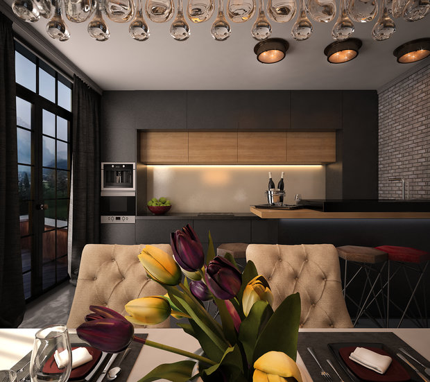 Фото из портфолио Итальянские каникулы. – фотографии дизайна интерьеров на INMYROOM