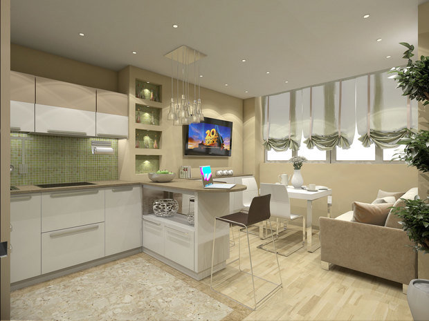 Фотография: Кухня и столовая в стиле Современный – фото на INMYROOM