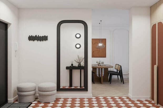 Фото из портфолио Дизайн квартиры в стиле scandi – фотографии дизайна интерьеров на INMYROOM