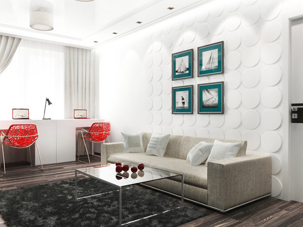 Фото из портфолио Дизайн гостиной с камином – фотографии дизайна интерьеров на INMYROOM
