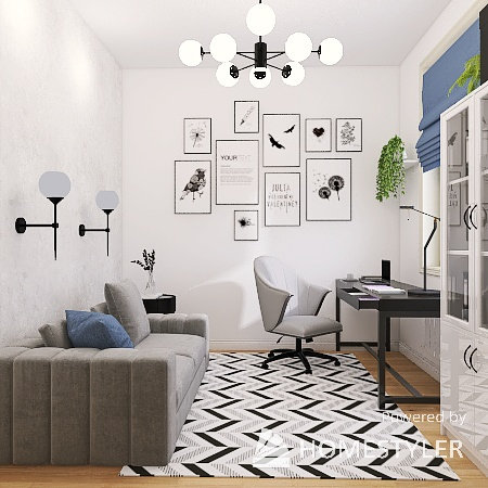 Фото из портфолио Кабинет в частном доме – фотографии дизайна интерьеров на INMYROOM