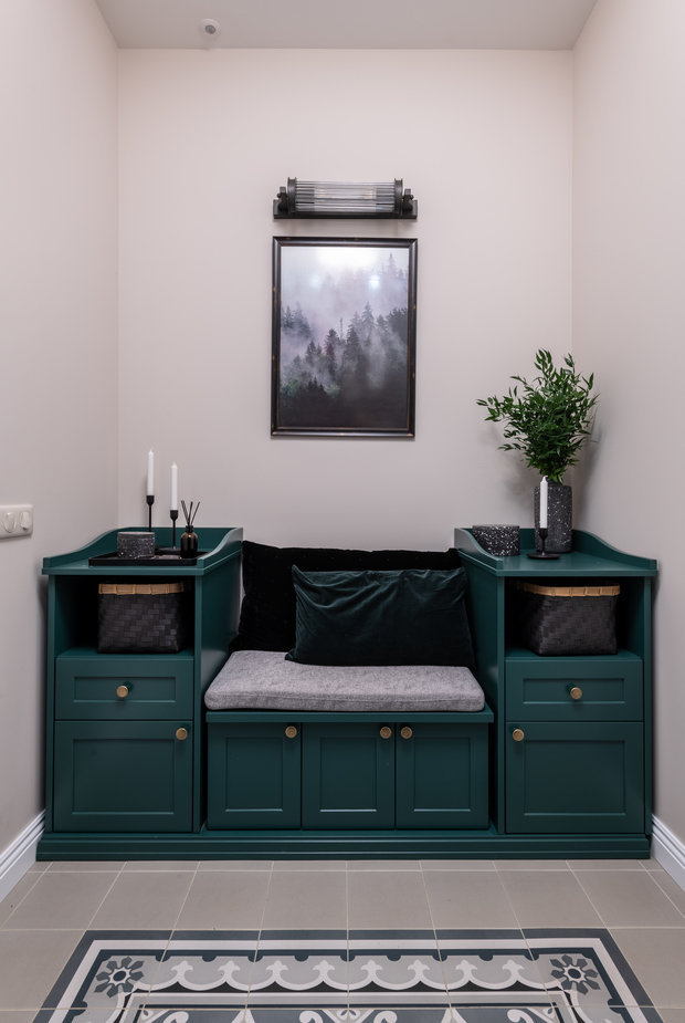 Фотография: Прихожая в стиле Прованс и Кантри, Классический, Дом, Проект недели, Нахабино, 4 и больше, Более 90 метров, Вера Шеверденок, Roomba Interior – фото на INMYROOM