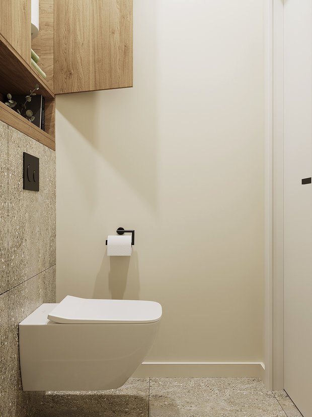 Фотография: Ванная в стиле Современный, Квартира, Проект недели, Санкт-Петербург, 1 комната, 40-60 метров, Finterio – фото на INMYROOM