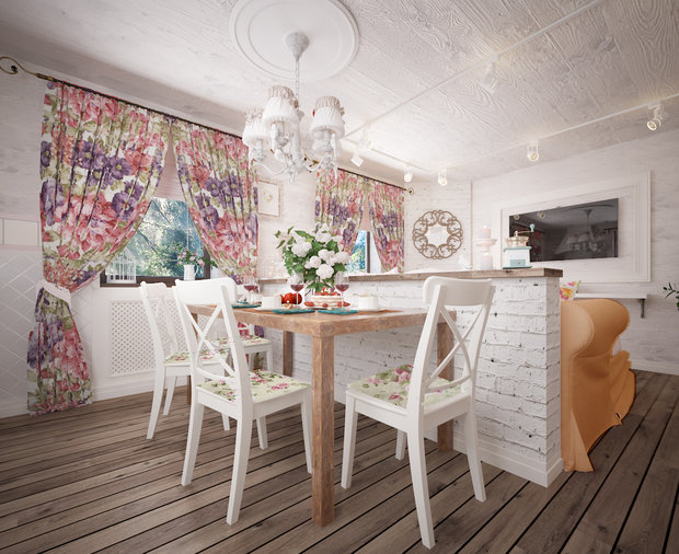 Фото из портфолио Уютный дом в стиле прованс – фотографии дизайна интерьеров на INMYROOM