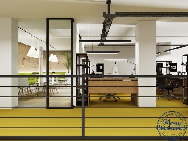 Фото из портфолио Офис нового уровня – фотографии дизайна интерьеров на INMYROOM