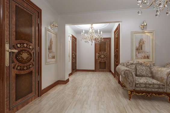 Фотография: Прихожая в стиле Классический, Дом, Дома и квартиры – фото на INMYROOM