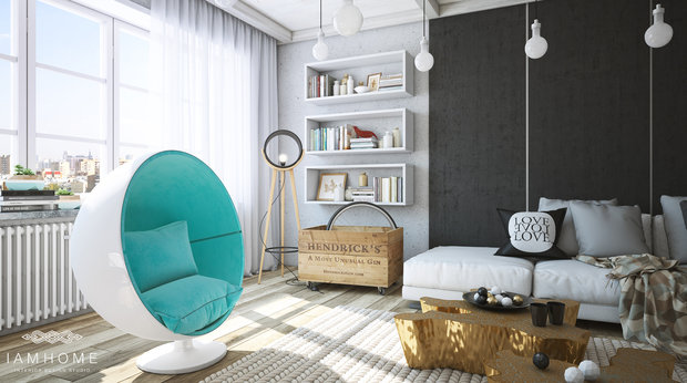 Фото из портфолио LIFESTYLE квартира на 166м. – фотографии дизайна интерьеров на INMYROOM