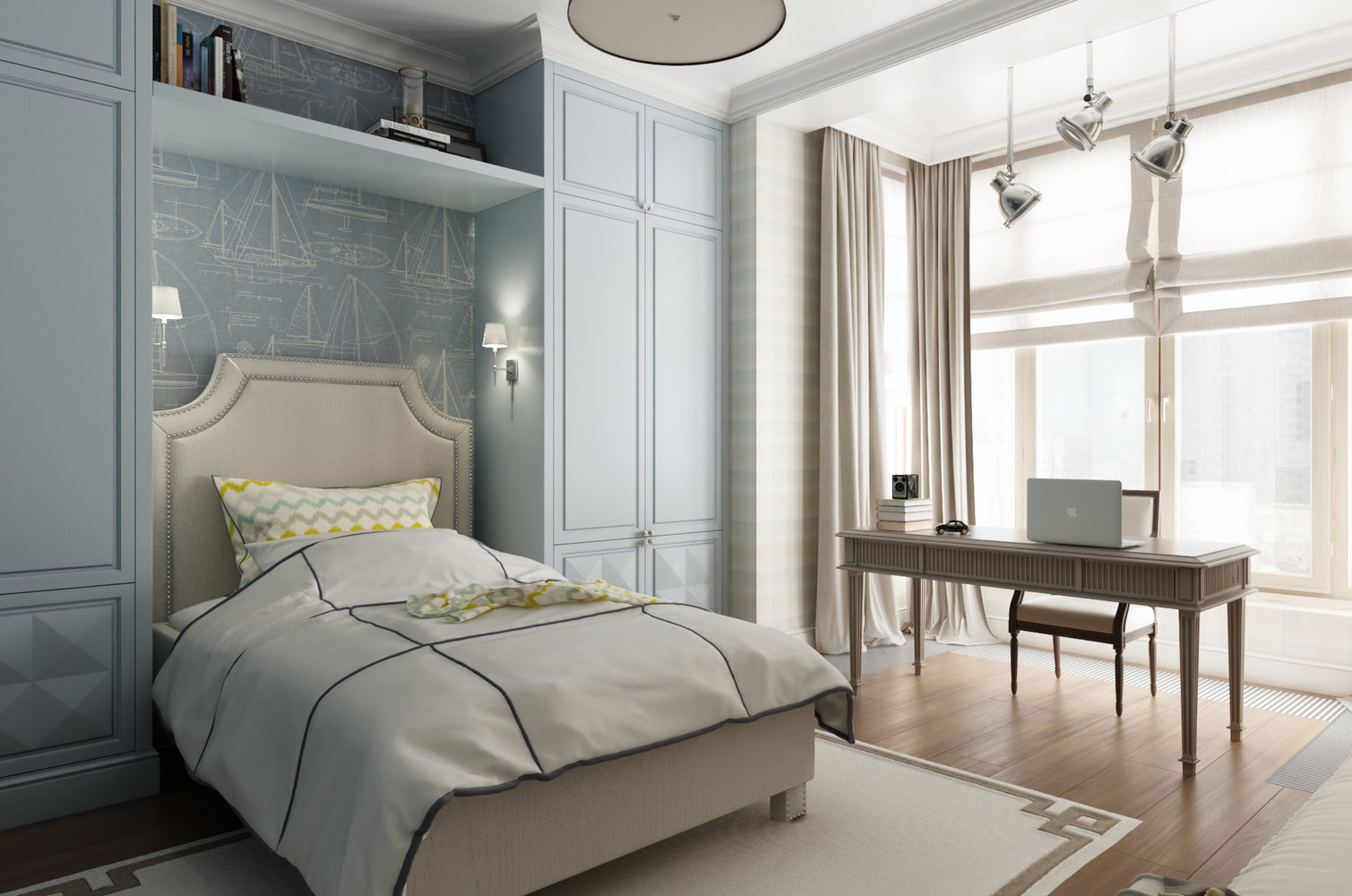 Фото из портфолио Дом на Победы, 5 – фотографии дизайна интерьеров на INMYROOM Фото из портфолио Дом на Победы, 5 – фотографии дизайна интерьеров на INMYROOM