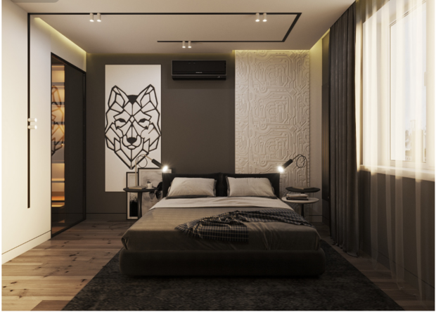 Фото из портфолио Спальня. 3D визуализация – фотографии дизайна интерьеров на INMYROOM