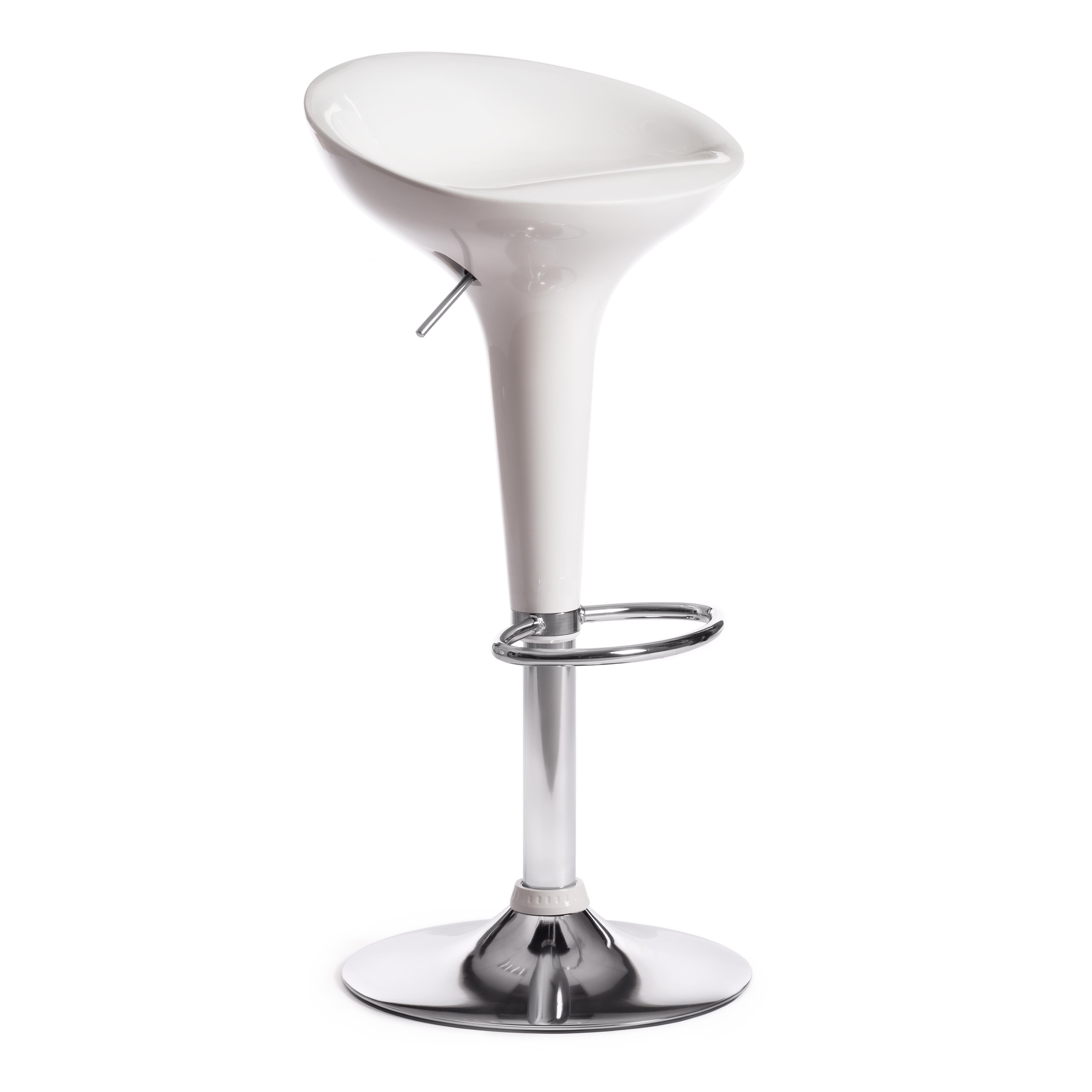 Стул барный Nail белого цвета