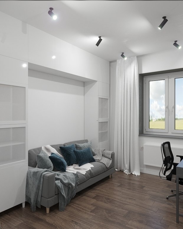 Фото из портфолио Кабинет в частном доме – фотографии дизайна интерьеров на INMYROOM