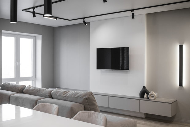 Фото из портфолио Проект квартиры в ЖК Правобережный, Тюмень – фотографии дизайна интерьеров на INMYROOM